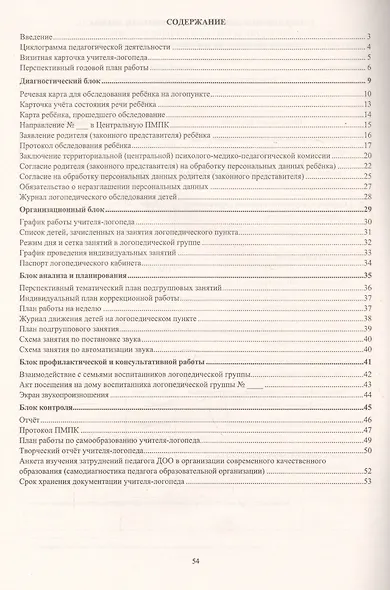 Дневник учителя-логопеда ДОО. Планирование деятельности, отчетность - фото 2