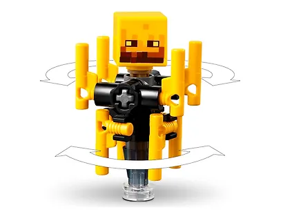 LEGO Minecraft: Битва за лаву Нижнего мира, 99 деталей (21266) - фото 7