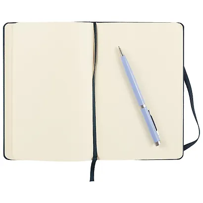 Записная книжка Moleskin Classic Medium, синяя, 120 листов, А5+ - фото 3