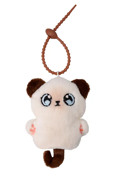 Брелок-обвес на сумку Котик сиамский (плюш) (см) (12-4033-202510-SPT-36) - фото 1