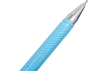 Набор шариковых ручек синих 0,7 мм, ULTRA-20 Stick Pastel, Erich Krause, 4 штуки - фото 5