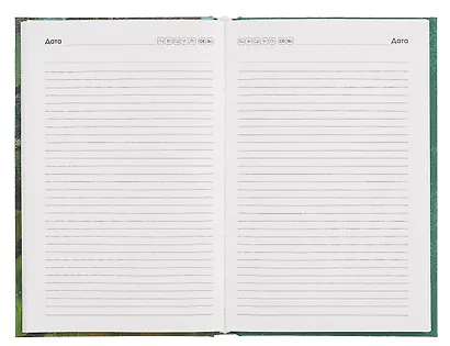 Ежедневник недатированный А5- 128 листов, "Спелые гранаты", ламинация Soft Touch - фото 3