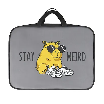 Папка для тетрадей А4+ "Чудная капибара" 34,5*26*7см, полиэстер - фото 2