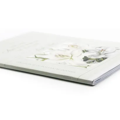 Тетрадь А4 80л кл. "Botanical Quotes.1" скрепка, мел.картон - фото 3