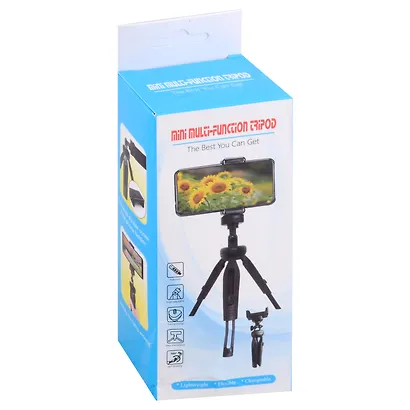 Держатель для телефона на треноге телескопический (пластик) (25*3,5 см) (коробка) - фото 6