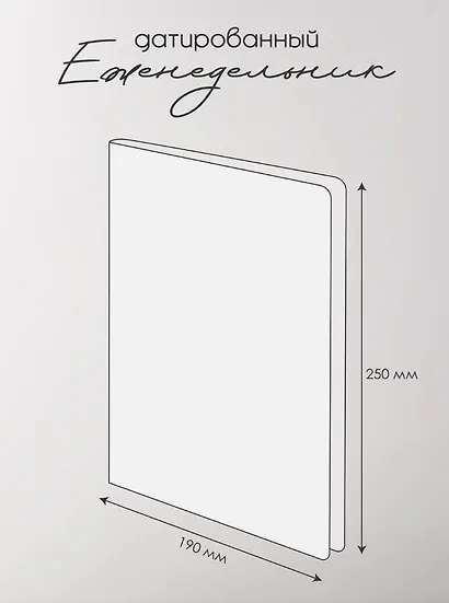 Еженедельник дат. 2026г. А5 88л 190x250 мм "Petals. Три цветка" иск.кожа, интегр.переплет, тонир.блок, шелкография, цвет.обрез, 2 ляссе, скругл.углы - фото 11