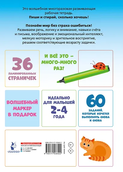 Пиши-стирай 2-4 года - фото 2