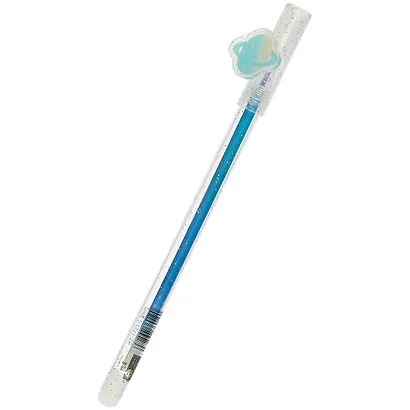 Ручка гелевая Rings of planets, пиши-стирай синяя, в ассортименте - фото 4