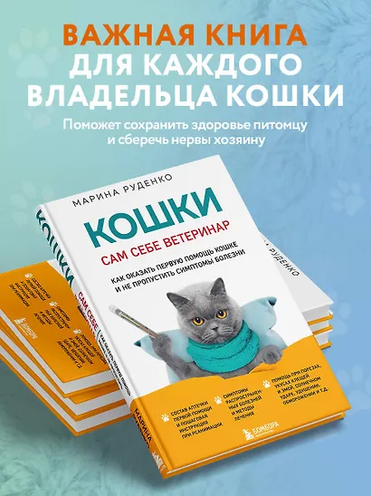 Кошки. Сам себе ветеринар: как оказать первую помощь кошке и не пропустить симптомы болезни - фото 6