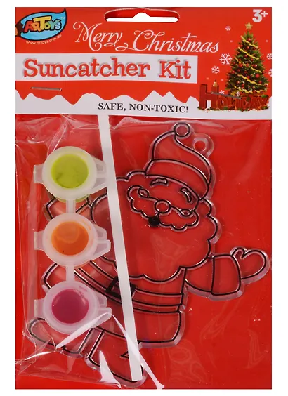 Витраж НГ, 3 краски, стек Art Toys Санта - фото 1