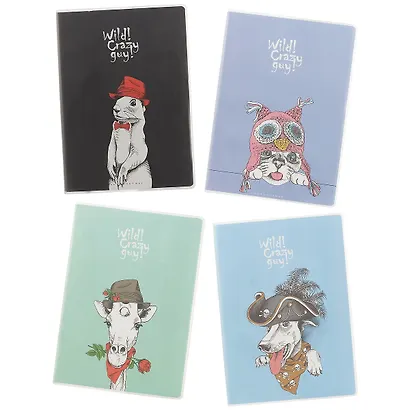 Тетрадь в линейку AnAn, Crazy guy, А5, 60 листов, в ассортименте - фото 6