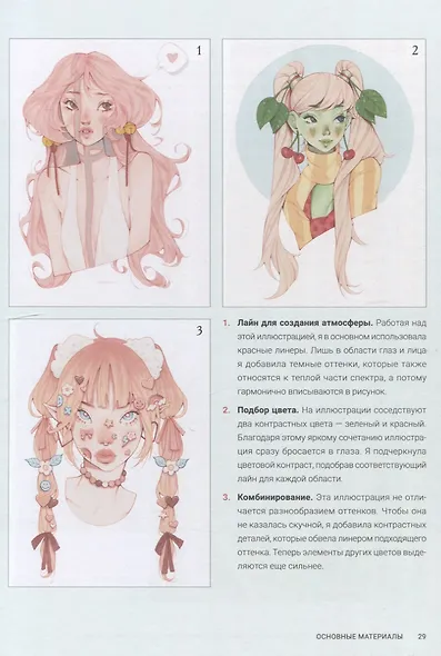 Рисуем персонажей маркерами. Иллюстрации в стиле манги для начинающих - фото 12