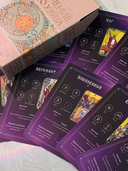 Обучение Таро Уэйта. Классика с трактовками Уэйта на каждой карте - фото 6