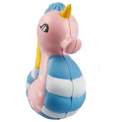 Игрушка-антистресс Морской конек-единорог (PU) (15х9) - фото 2