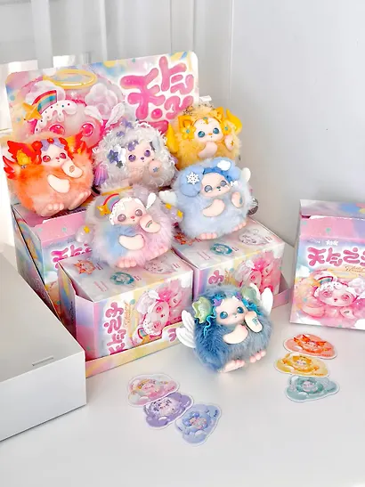 Коллекционные игрушки-сюрприз Пушистик 12см, Funii, 12-LetV-12, Letsvan, Blind Box - фото 14