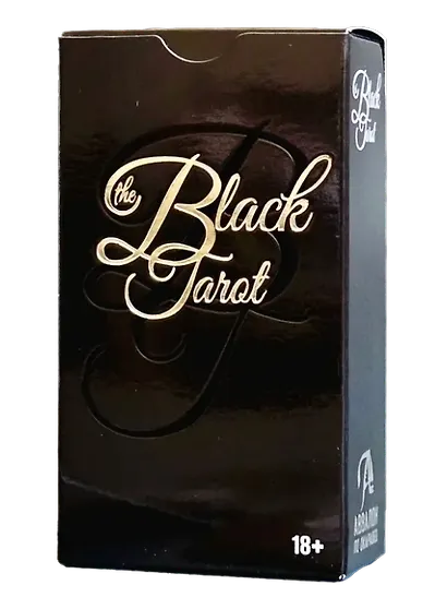 The Black Tarot (78 карт + инструкция по QR-коду) - фото 1