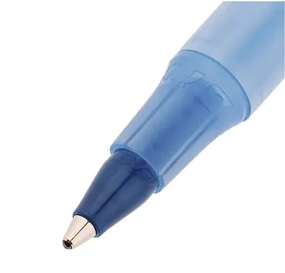 Ручка шариковая Bic, Round Stic, синяя 1 мм - фото 5
