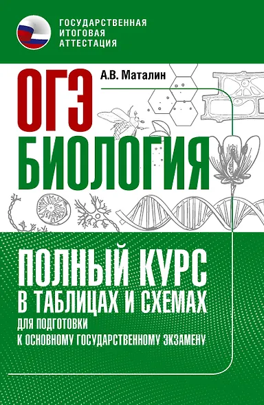 ОГЭ. Биология. Полный курс в таблицах и схемах для подготовки к ОГЭ - фото 1