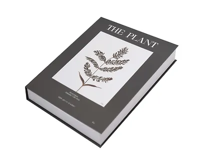 Коробка подарочная "Растение" 25*18*3,8 картон, на магните - фото 2