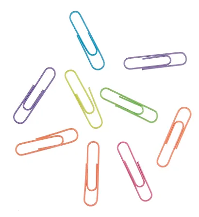 Скрепки 50 мм 80 штук, "Неон", винил, GoodMark - фото 3