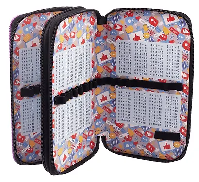 Пенал 2 отделения "Всё лень" 19*11 см - фото 5