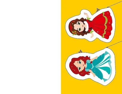 Мои первые вырезалки. Принцессы - фото 9