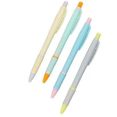 Ручка шариковая GoodMark, Pastel Rainbow, автоматическая синяя, в ассортименте - фото 10