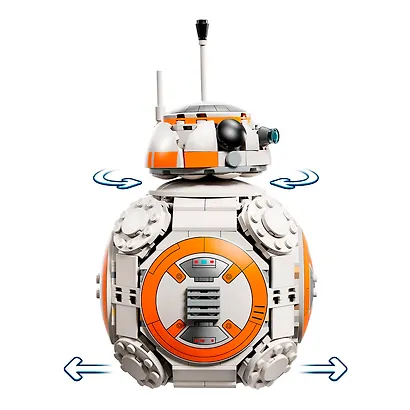 75452 Конструктор LEGO Star Wars BB-8 Астромеханический дроид, 569 деталей, возраст 10+ - фото 6