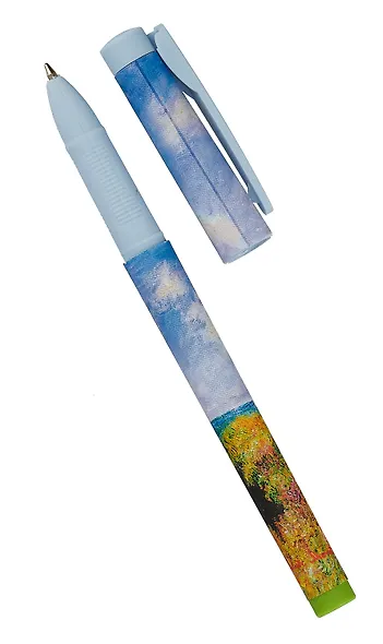 Ручка шариковая "Моне Прогулка по скалам", синяя - фото 2