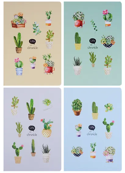 Блокнот «Кактусы», 256 страниц, 13 х 19 см - фото 5