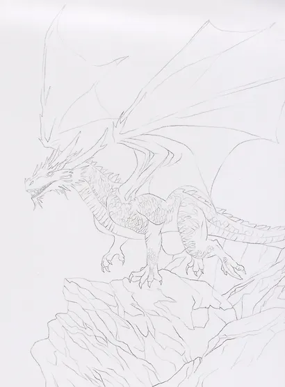 Фэнтези миры. Раскраска - фото 4