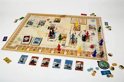 Настольная игра  Вокруг света за 80 дней,  ЗВЕЗДА - фото 6