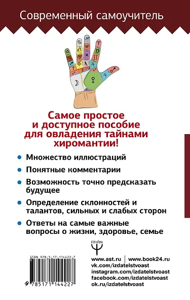 Хиромантия. Большой понятный самоучитель. Всё подробно и по полочкам - фото 2