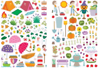 600 наклеек. Окружающий мир - фото 4