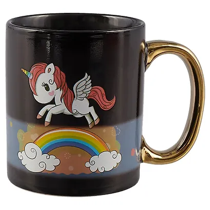 Кружка-хамелеон Единорог (330мл) (керамика) - фото 2