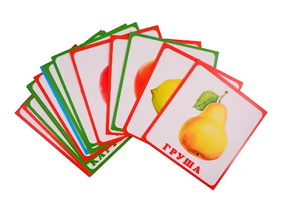 Набор карточек. Фрукты, овощи, ягоды - фото 3