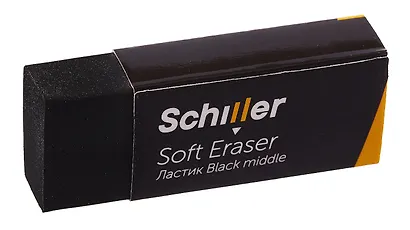 Ластик "Black middle", Schiller - фото 2