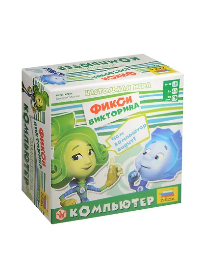 ЗВ 8960 НИ Фикси викторина Компьютер (3+) (Zvezda) (упаковка) - фото 2