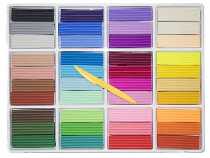 Пластилин 40 цветов 800г "Классика", Луч - фото 3