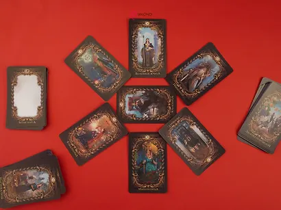 Волшебное зеркало Таро (82 карты и руководство для гадания в коробке) - фото 5