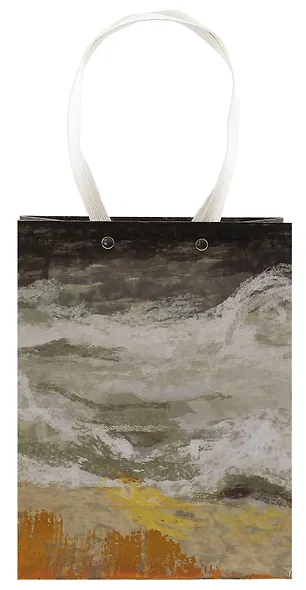 Пакет А5 23*18*10 "Пейзаж" нейтр., бум.мат - фото 1