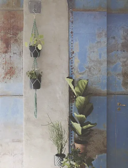 Макраме. 20 плетеных предметов декора для вашего дома - фото 7