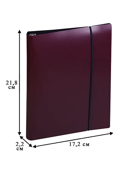 Тетрадь на кольцах в клетку Hatber, Metallic, 120 листов, в ассортименте - фото 5