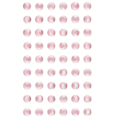 Стразы перламутровые Розовые, 24х10см, D1см (11-21656-187) - фото 2