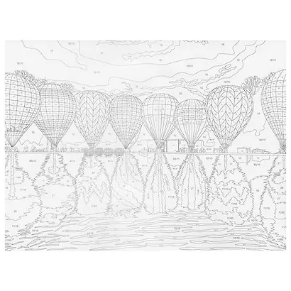 Картина по номерам А3, ОСТРОВ СОКРОВИЩ НОЧНОЙ ПОЛЕТ, С АКРИЛОВЫМИ КРАСКАМИ, картон, кисть, 661634 - фото 5