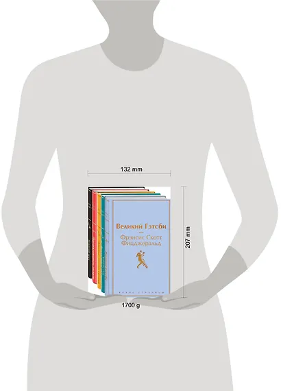 Кейс настоящего мужчины: Великий Гэтсби, Над кукушкиным гнездом, Золотой жук, Золотые яблоки Солнца, Убийство в (комплект из 5 книг) - фото 9