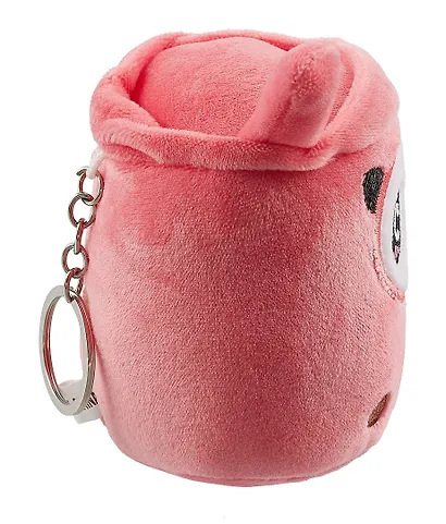 Брелок Панда Bubble tea (текстиль) (10см) в ассортименте - фото 10