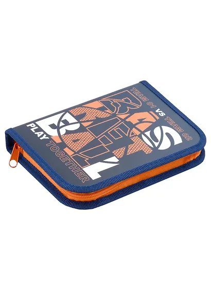 Пенал 1отд. "Basketball" 190*130мм, молния, откидн.планка, мат.ламинация, 3D лак, таблица умножения, инд.уп. - фото 1