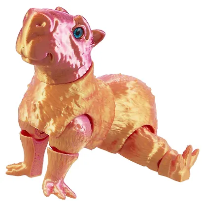 Фигурка 3D Капибара Венера (пластик) (12х11) (115) - фото 1