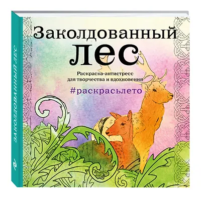 Подарочный комплект со скидкой: 2 раскраски («Заколдованный лес. Летняя серия» и «Страна фей») + цветные карандаши - фото 3